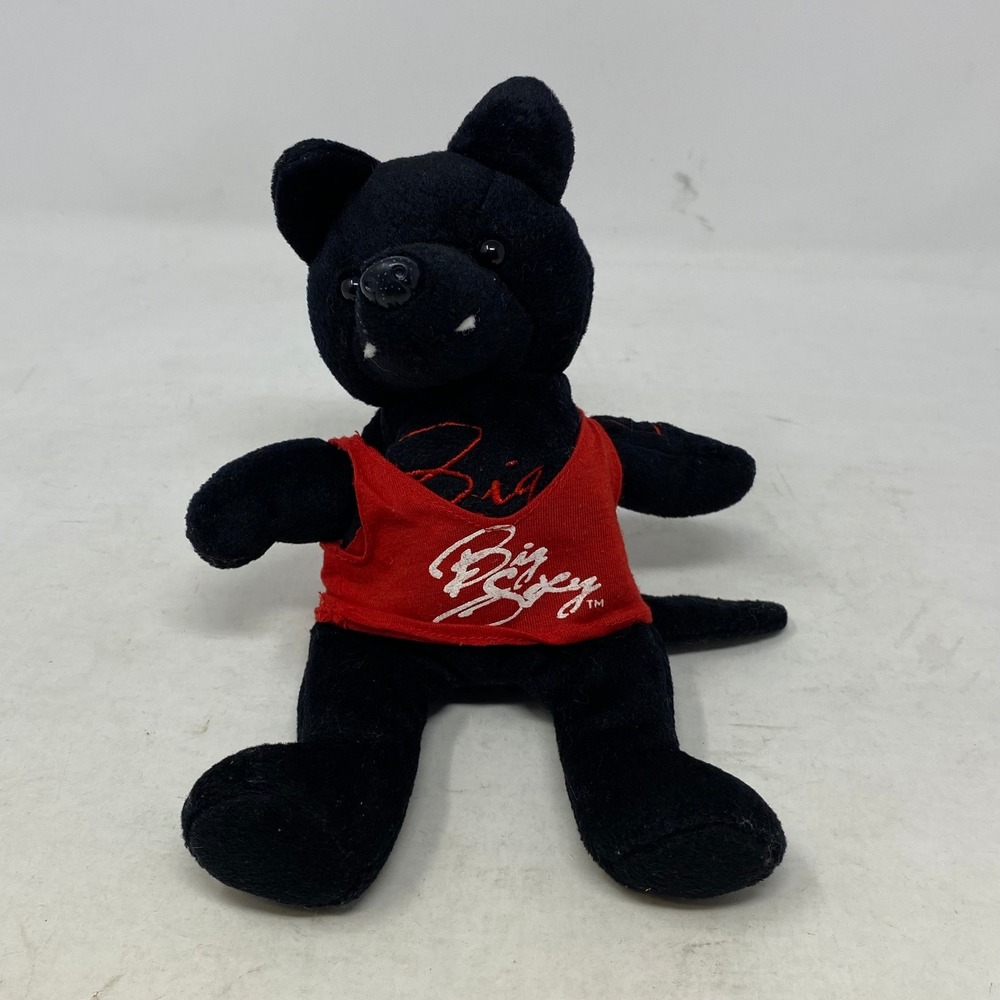Racing Champions WCW nWo Kevin Nash Big Sexy Wolf Plush Black‎ Red Wrestling Toy